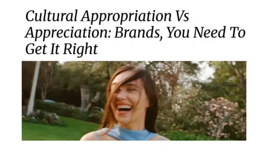 TriOn In The News: Cultural Appropriation vs Appreciation